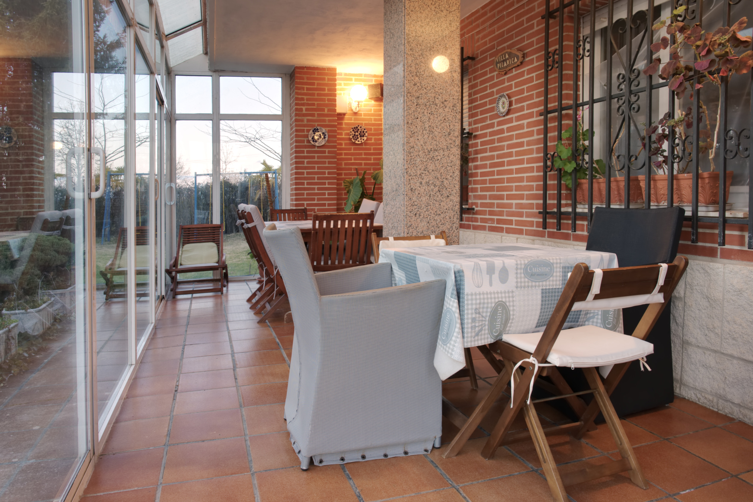 Galería Acristalada de Villa Pilarica